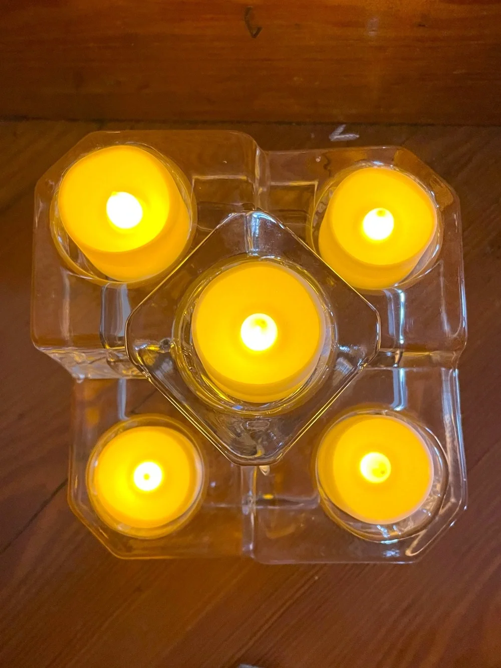 Partylite crystal castle, five tier tealight holder - Picture 3 of 6